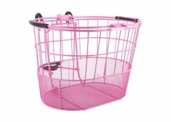 Best reviews of 🥰 Sunlite Wire Lift-Off Basket With Oval Mesh Bottom 🎁 -electric-bicycle Shop 90321 pink