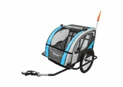 Best Pirce 🧨 Sunlite Trailer Tot 2018 Alloy-Frame Double Bike Trailer 😍