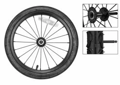 Outlet 🔥 Mon Ster Replacement 20" Wheel Assembly For Trailer Tot Bike Trailers 😀