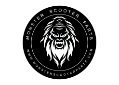 Budget 👍 Monster Scooter Parts Sasquatch Sticker 🥰 -electric-bicycle Shop bad squatch