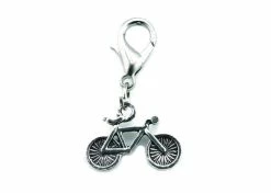 Outlet 👏 Mon Ster Bicycle Charm Zipper Pull With Lobster Clasp ✔️
