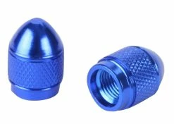 New ✨ Sunlite Blue Hex Sport Valve Cap Set 😀
