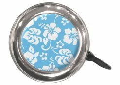 Cheap ✔️ Mon Ster Swell Bell Chrome Bicycle & Scooter Bells 🔔 -electric-bicycle Shop blue flowers