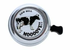 Cheap ✔️ Mon Ster Swell Bell Chrome Bicycle & Scooter Bells 🔔 -electric-bicycle Shop cow bell