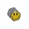 Best Pirce 🥰 Mon Ster Mister Smiley Chrome Valve Stem Cap 😉
