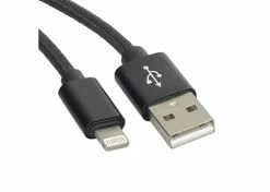 Best deal 🔔 Mon Ster 2-Meter Braided USB Lightning Cable Charging Cord For IPhones & IPads 🔔 -electric-bicycle Shop f79 8936 2 2