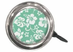 Cheap ✔️ Mon Ster Swell Bell Chrome Bicycle & Scooter Bells 🔔 -electric-bicycle Shop green flowers