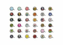 Cheap βοΈ Mon Ster Swell Bell Chrome Bicycle & Scooter Bells π