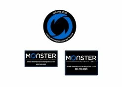 Discount 𧨠Mon Ster Monster Scooter Parts Sticker π