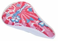 Deals 🥰 KidZamo Pink Flowers Seat Cover For Bikes And Scooters ⌛