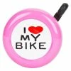 Best Sale 🛒 Mon Ster Pink I Love My Bike Bell For Bikes & Scooters 🔔 -electric-bicycle Shop pink i love my bike bell 1