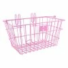 Cheap 😀 Mon Ster Pink Lift-Off Front Basket For Bikes & Scooters 🥰