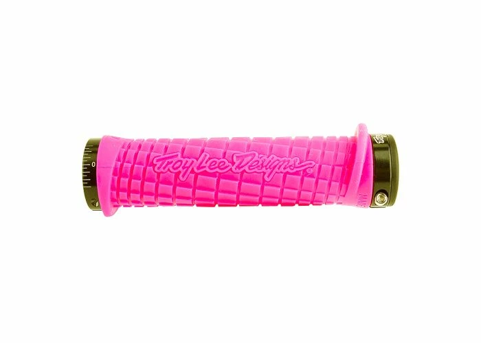 New 𧨠Mon Ster Pink Troy Lee Lock-on Handlebar Grips For Bikes & Scooters β 4 New 𧨠Mon Ster Pink Troy Lee Lock-on Handlebar Grips For Bikes & Scooters β - Image 2