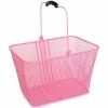 Cheapest ⭐ Mon Ster Pink Mesh Lift-Off Front Basket For Bikes & Scooters 🥰