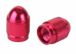 Budget ⭐ Sunlite Red Hex Sport Valve Cap Set 🥰