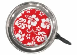 Cheap ✔️ Mon Ster Swell Bell Chrome Bicycle & Scooter Bells 🔔 -electric-bicycle Shop red flowers