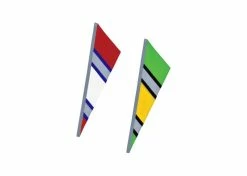 Promo 😀 Mon Ster Reflective Fanion For For Bikes & Scooters 👍