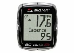 New 🛒 Sigma BC 16.12 Wired Bike Computer ✨
