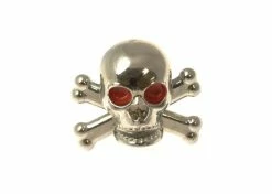 Best deal ⌛ Mon Ster Skull & Bones Valve Stem Cap 😍