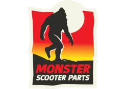 Budget 👍 Monster Scooter Parts Sasquatch Sticker 🥰 -electric-bicycle Shop sundown squatch