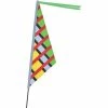 Hot Sale 💯 Mon Ster Reflective Multicolor Sail Flag For Bikes & Scooters 🔔