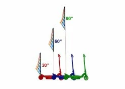 Promo 🔔 AlveyTech Multicolor Sail Flag For Bikes & Scooters 😀 -electric-bicycle Shop x98 8401 8