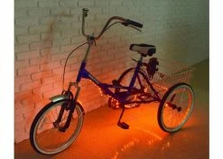 Best Sale 😍 Mon Ster LED Bicycle Strip Light, USB Battery Bank, & Holder Kit 🌟