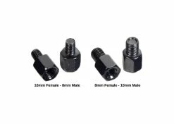 Buy 👏 AlveyTech Mirror Mount Adapter For Bikes & Scooters (Set Of 2) 🔥